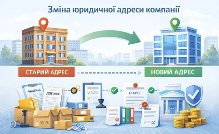 Як уникнути проблем при зміні юридичної адреси: покрокове керівництво для компаній